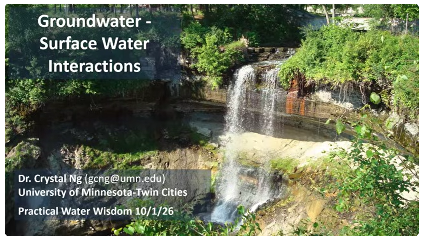 Practical Water Wisdom 2026 Series #12